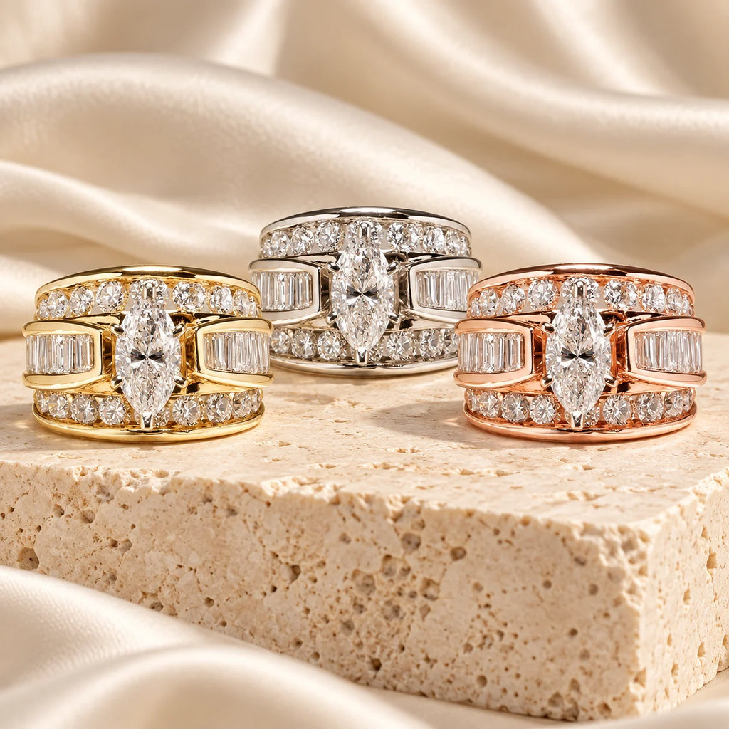 Geometric Ring for Women Simple Design Daily Wear Finger Ring