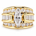 Geometric Ring for Women Simple Design Daily Wear Finger Ring